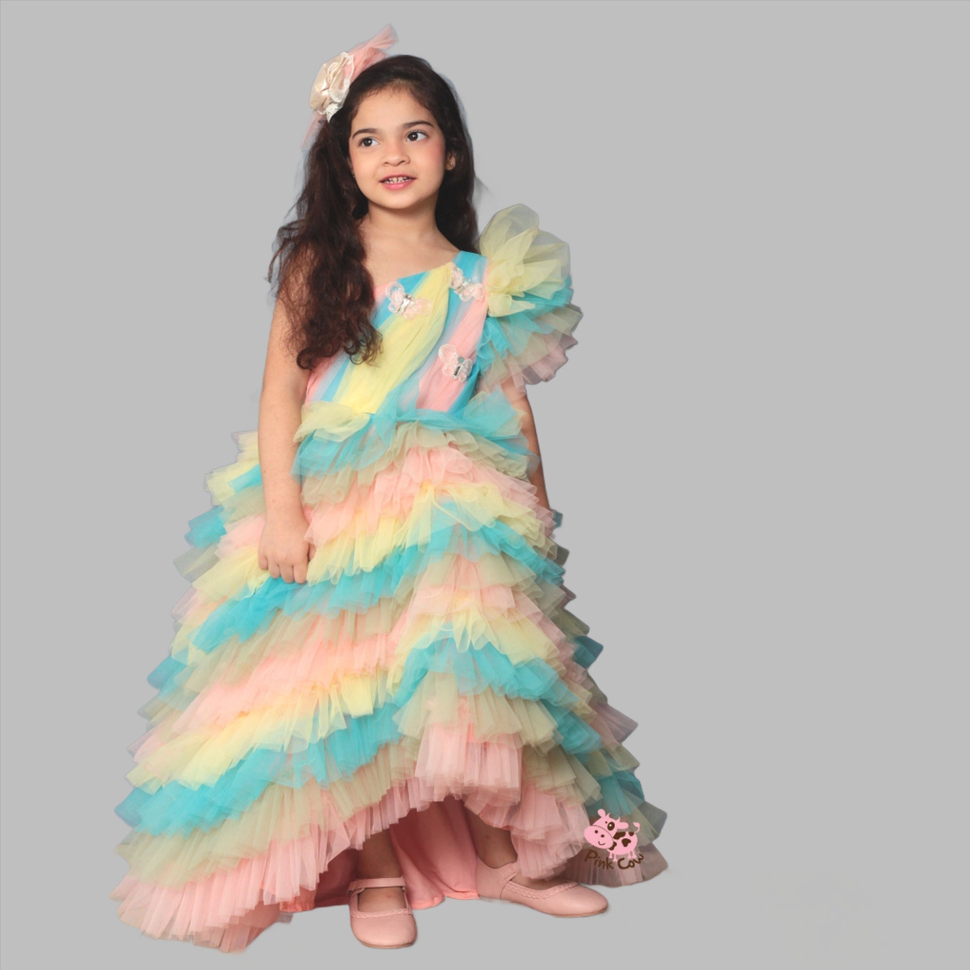 Frill 2024 dress gown