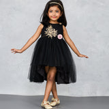 Kid Couture feathered ballgown