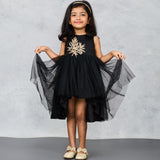 Kid Couture feathered ballgown