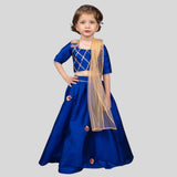 Little Pixie Royal blue ghaghra choli