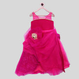 Pink Fairy Gown with Pearls on Chest