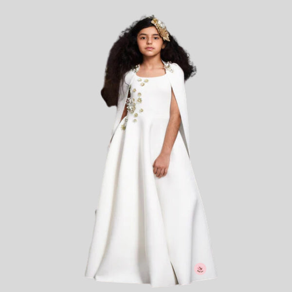 White game of throne gown