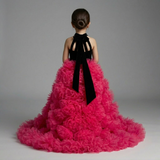 Bloom Party Gown Hot Pink