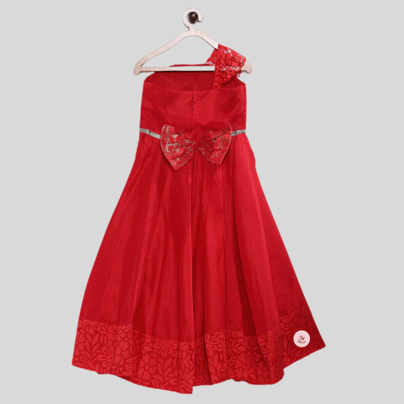 Boss Babe Red stylish gown