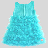 Pooka Pals Blue Frilly Dress