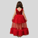 RED DUCHESS PRINCESS GOWN