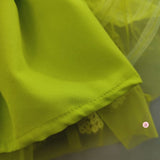 Pretty Pin Tuck Detailed Faux Mirror Work Dress