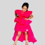 DOLL WEAR OUT HOT PINK GOWN