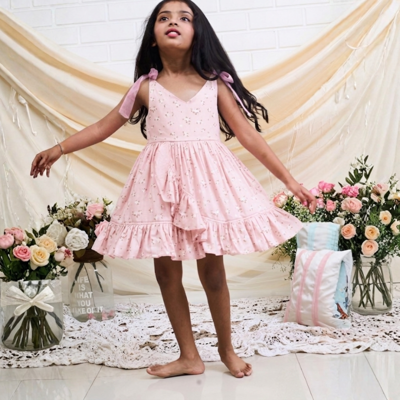 pink cow dresses Hot flutter sleeves highland girls 10-12T inspired touch that beautifully accentuates the shoulder line My first rodeo 🤠💗 Help