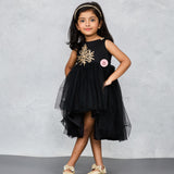 Kid Couture feathered ballgown