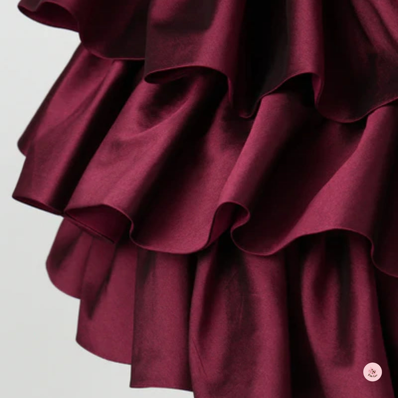 Twirl and Whirl Silk Dress
