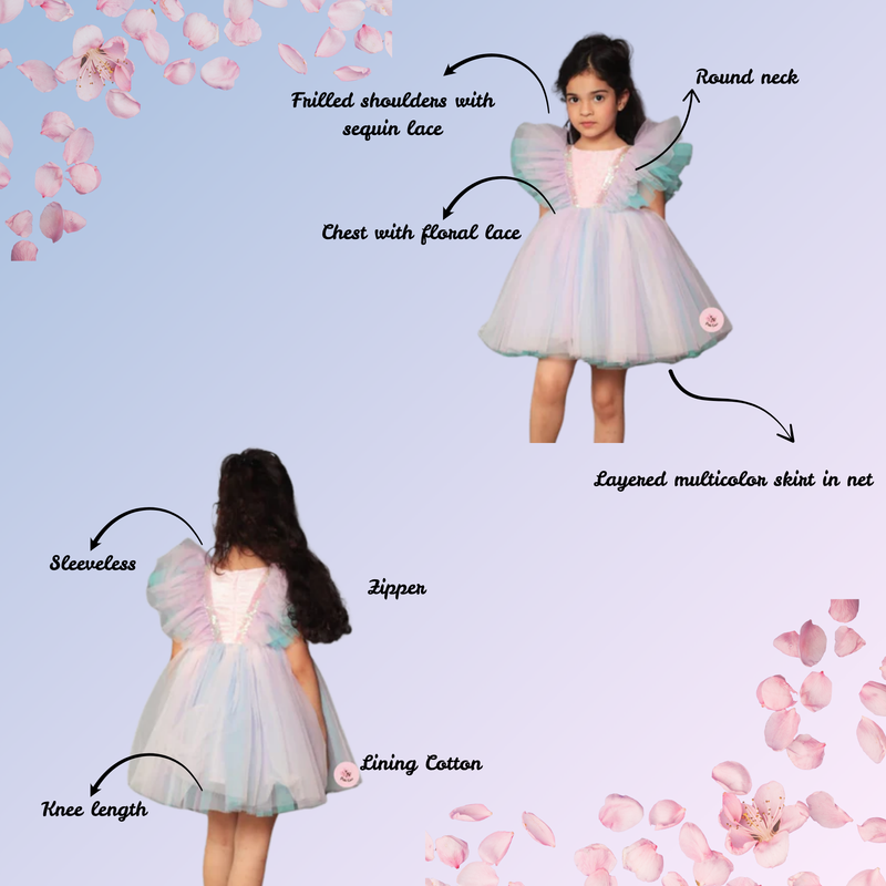 UNICORN MULTICOLOR DRESS