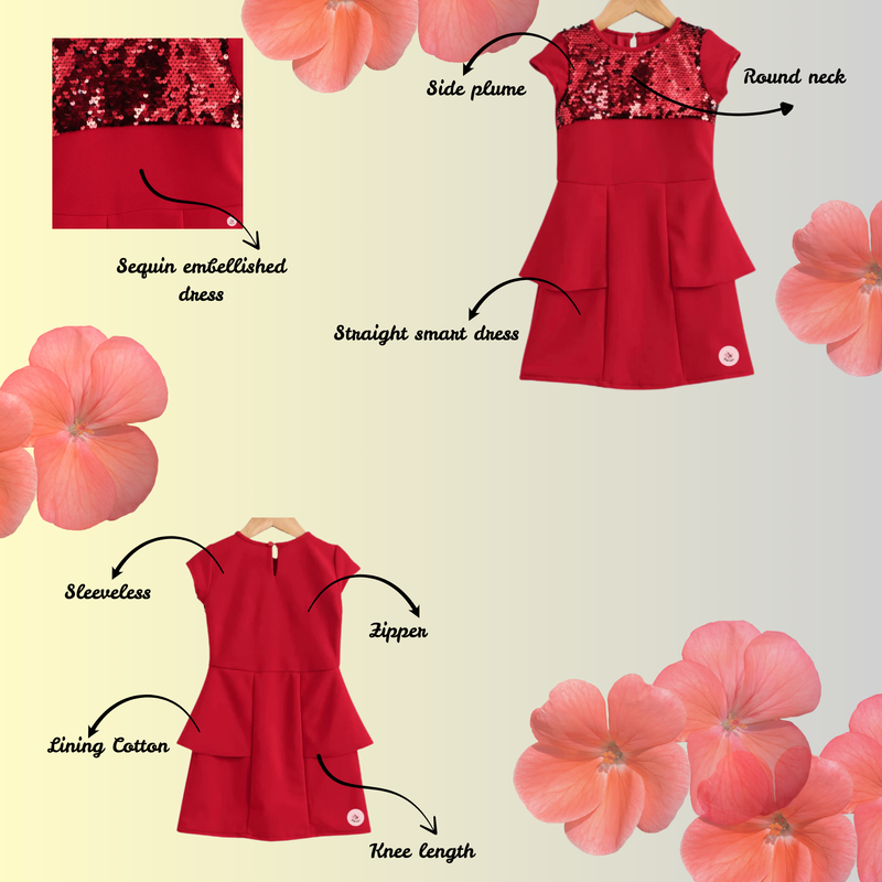 Boss Babe red dress