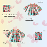 JAIPURY BLOCK PRINTED DRESS