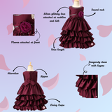 Twirl and Whirl Silk Dress