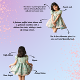 Pretty floral printed frock