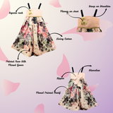 Boss baby floral Gown