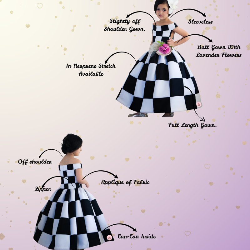 CHESSMATE POOFY GOWN