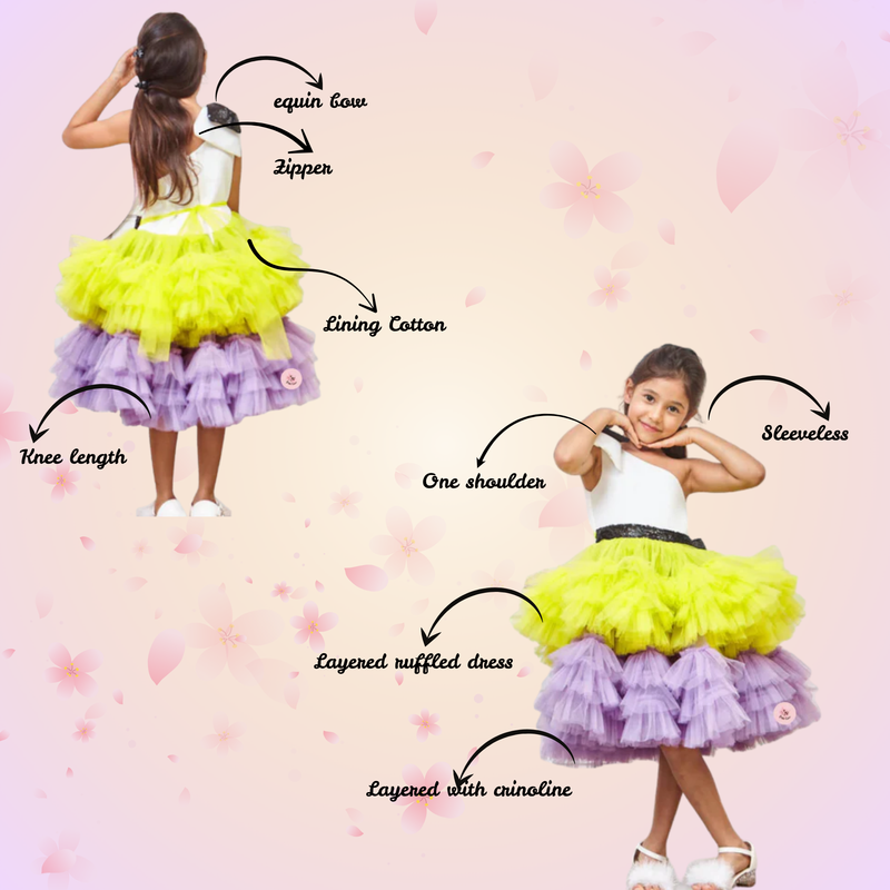 Cinderalla Wear out Ruffled dress