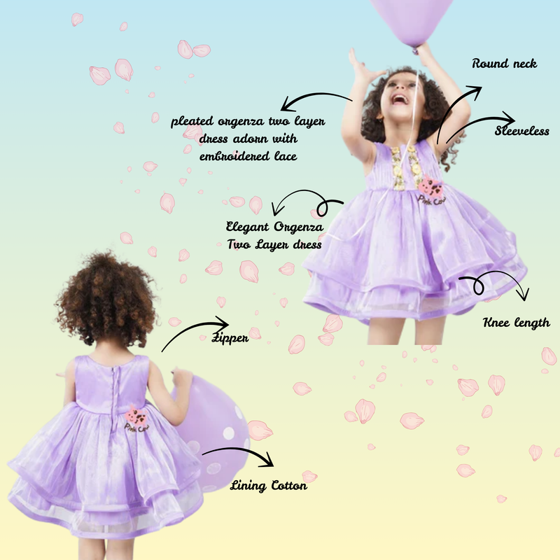 Tiny Treads Organza dress