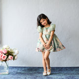 Pretty floral printed frock