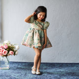 Pretty floral printed frock