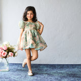 Pretty floral printed frock