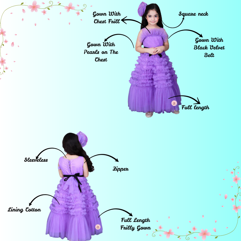 LAVENDER RUPUNZEL GOWN