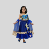 KIDDIE PRINTED GHAGHRA CHOLI