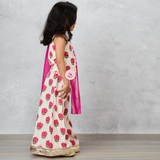 BLOCK PRINTED FUSION WEAR WITH DUPATTA