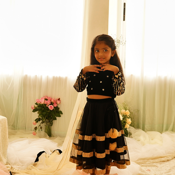 BLACK VELVET CHOLI