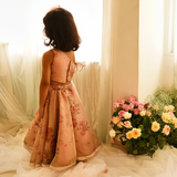 BLUSH BLOOM FLORAL LEHENGA SET