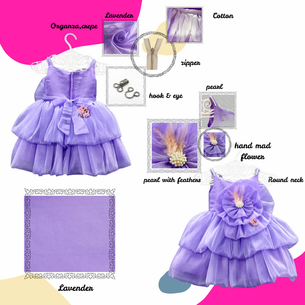 Mini me Lavender Dress