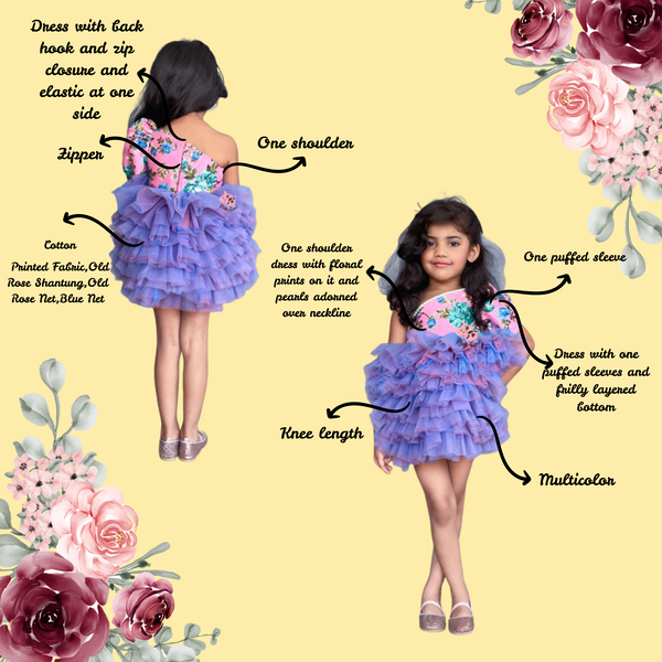 Floral Ruffled Dress