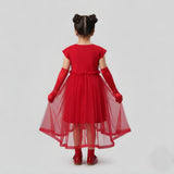 Red Sequin Gown