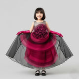 Tiny treads multi colour floral Gown