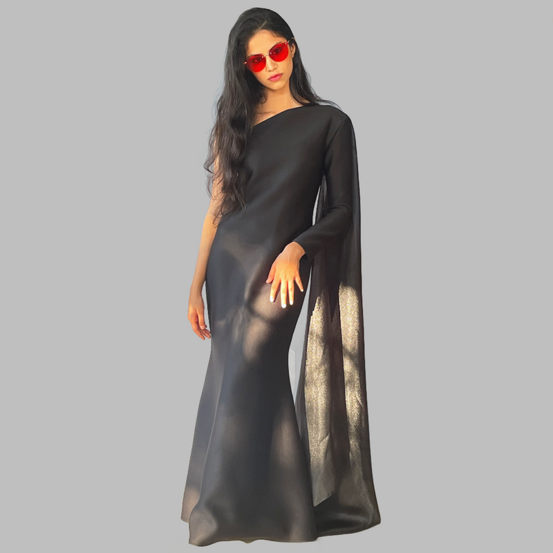 Women's Upada Silk Anarkali Gown With Banarsi Dupatta - Saras The Label |  Gowns, Anarkali gown, Silk anarkali gown
