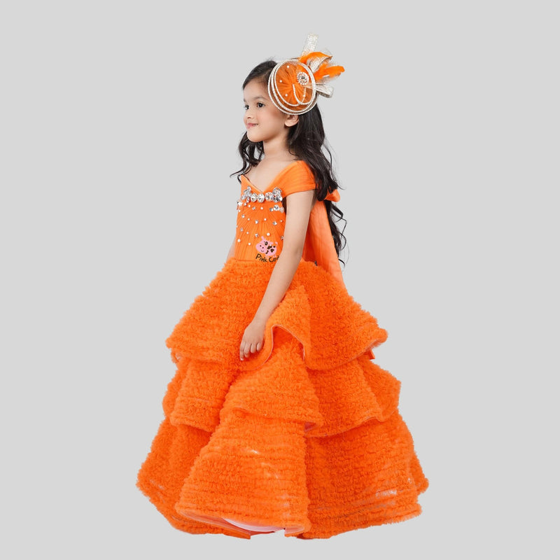 KID COUTURE ASYMETRICAL BALL GOWN