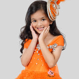 KID COUTURE ASYMETRICAL BALL GOWN