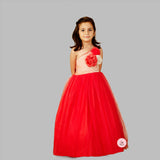 Pink & Red Princess gown