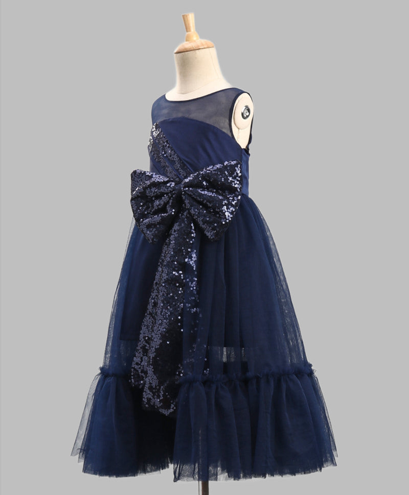 Tinytots Navy Blue Gown