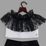 DOLL WEAR OUT FRILLED TOP WITH SKIRT