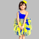 Kid's Couture royal blue dress