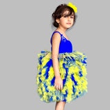 Kid's Couture royal blue dress