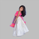 TWIRL AND WHIRL CANDY PINK GHAGHRA CHOLI