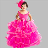 Hello Kitty Pink offshoulder gown